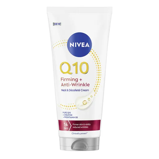 Nivea Zpevňující krém na krk a dekolt Q10 (Firming and Anti-Wrinkle Neck & Décolleté Cream) 200 ml
