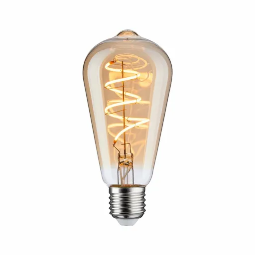 PAULMANN Vintage Edition LED žárovka E27 230V 5W 1800K stmívatelné zlatá ST64