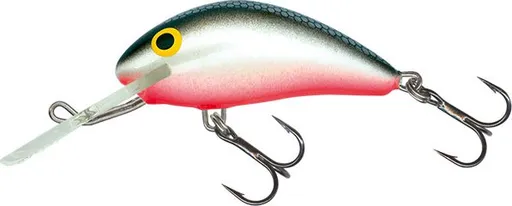 Salmo wobler rattlin hornet floating grey silver - 4,5 cm 6 g