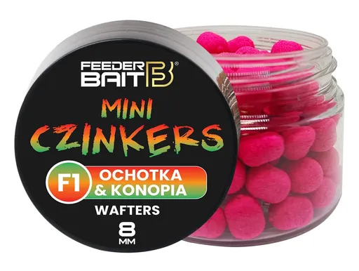 FeederBait Mini Czinkers Wafters 6x8mm 25ml,FeederBait Mini Czinkers Wafters 6x8mm 25ml