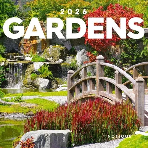 Nástěnný poznámkový kalendář Zahrady 2026