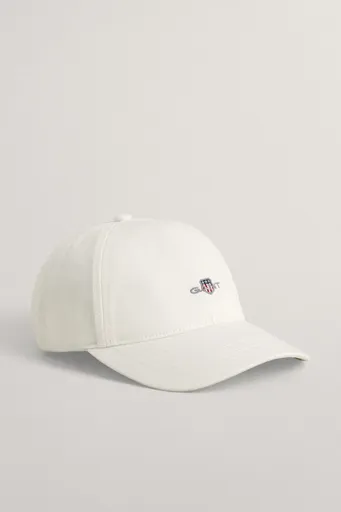 KŠILTOVKA 1-6 LET GANT SHIELD COTTON TWILL CAP EGGSHELL