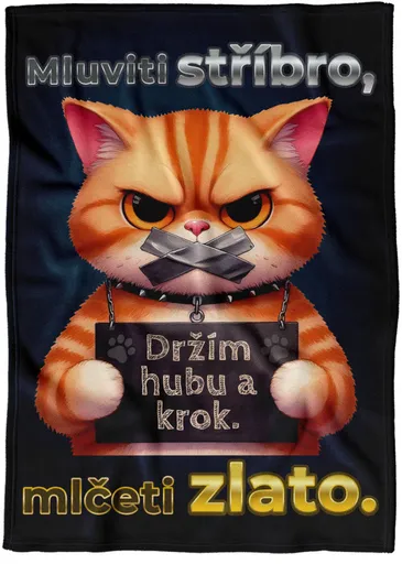 Deka Držím hubu (Podšití beránkem: NE)