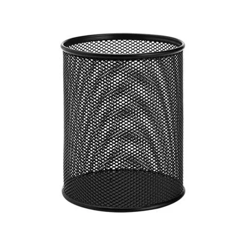 Drátěný kalíšek na tužky černý