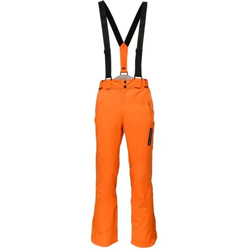 TRIMM RIDER Pánské lyžařské kalhoty, oranžová, velikost XXXL