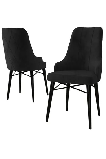 Sada židlí (4 kusy) Neta - Black