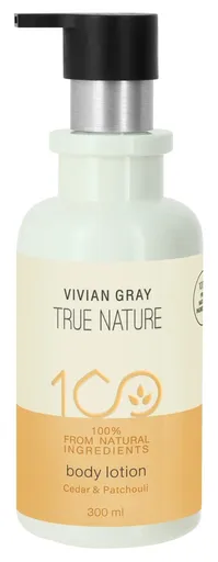Vivian Gray Tělové mléko True Nature Cedar & Patchouli (Body Lotion) 300 ml