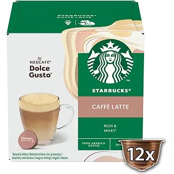 STARBUCKS® Caffe Latte by NESCAFE® DOLCE GUSTO® kávové kapsle 12 ks (12449415)