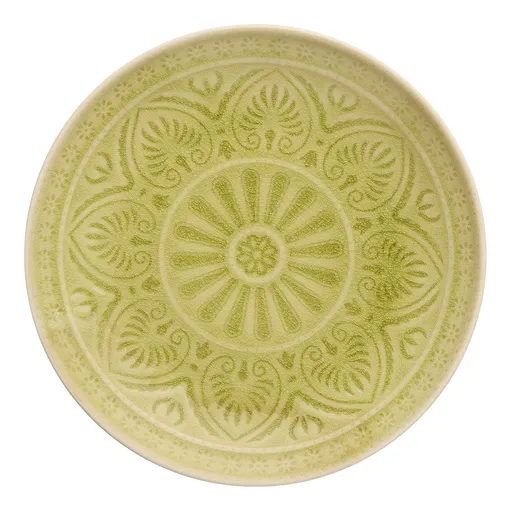 SUMATRA Talíř 25 cm - limetková