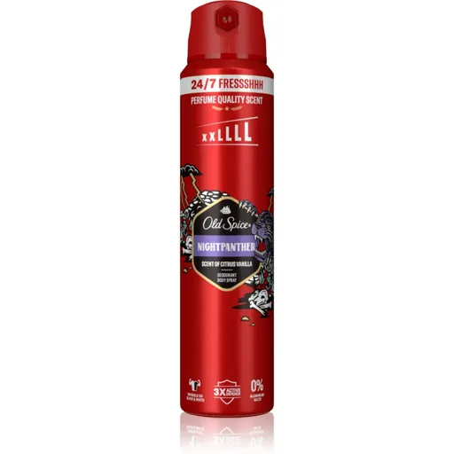 Old Spice Deodorant ve spreji NightPanther (Deodorant Body Spray) 250 ml