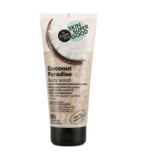 Organic Shop Tělový peeling Kokosový ráj Skin Super Good (Body Scrub) 200 ml