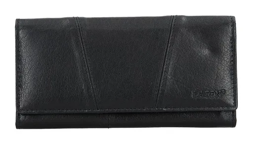 Dámská kožená peněženka Lagen PWL-388 Black