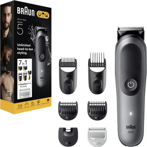 Braun All-In-One Series 5 AIO5520 sada pro péči o vlasy a tělo 7 v 1 1 ks