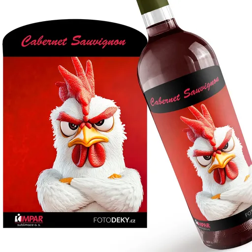 Víno Naštvaná slepice (Druh Vína: Červené víno)
