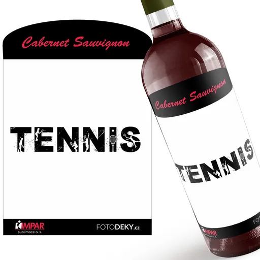 Víno Tenis – silueta (Druh Vína: Červené víno)