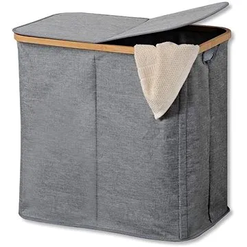 Kesper Koš na špinavé prádlo se dvěmi přihrádkami (19598)