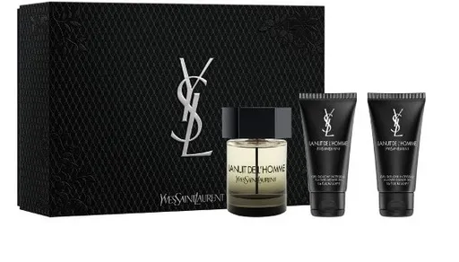 Yves Saint Laurent La Nuit De L´Homme - EDT 100 ml + sprchový gel 2 x 50 ml