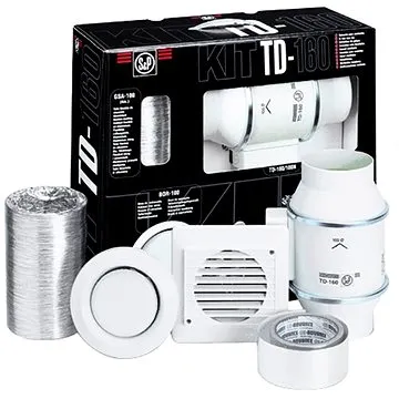 Soler&Palau TD 160/100 N KIT ventilační set pro kruhová potrubí (5211225700)