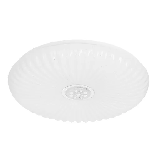 Stropní lampa PEROLA, plafond 40cm, 24W LED, 4000K, bílé stínidlo