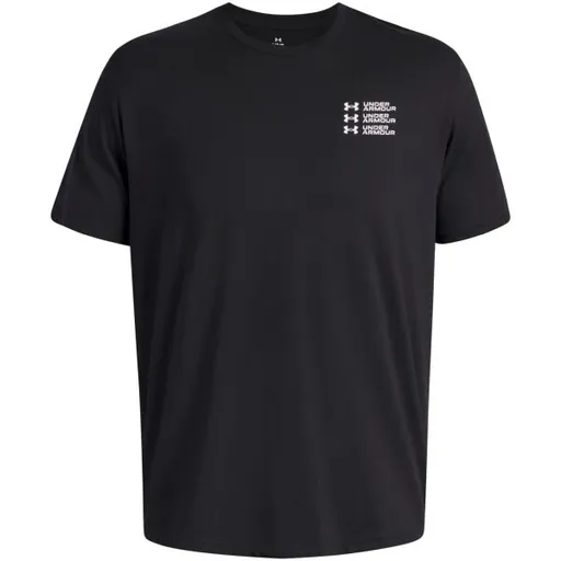Under Armour TRIPLE STACK Pánské triko, černá, velikost