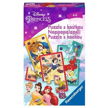 Ravensburger 209132 Disney Princess: Puzzle hra s kostkou  (4005556209132)