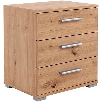 IDEA nábytek noční stolek elora 3 dub (FN2954)