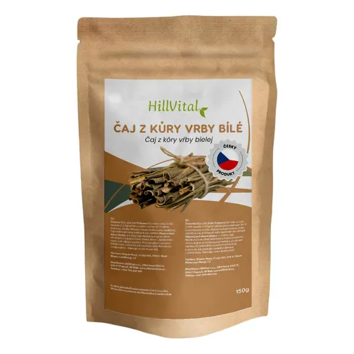 HillVital Čaj z kůry vrby bílé 150g