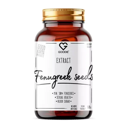 Goodie Fenugreek Seeds extrakt 50 % fenuside 60 kapslí