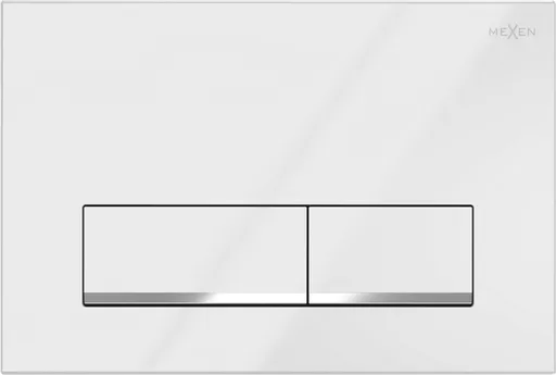 MEXEN Fenix 12 tlačítko flush /kompatibilní s Geberit Sigma UP300 a UP320, bílá lesklá 601200
