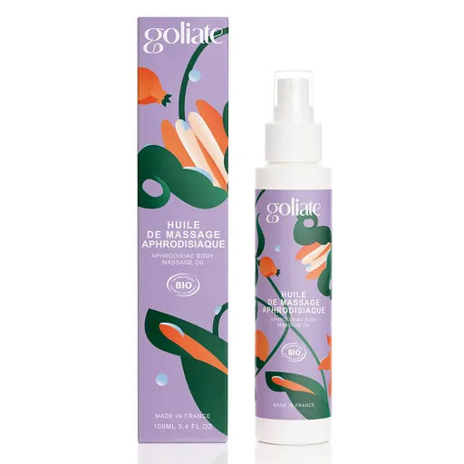 Goliate Afrodiziakální masážní olej BIO (Aphrodisiac Body Massage Oil) 100 ml