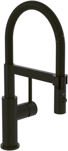 Dřezová baterie Villeroy & Boch Steel Expert Compact, 92730006, Matt Black 92730006