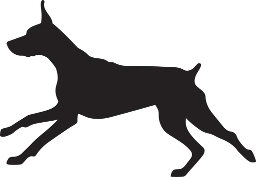 Vsepropejska Dobrman 3 dřevěná dekorace na zeď Rozměr (cm): 38 x 26