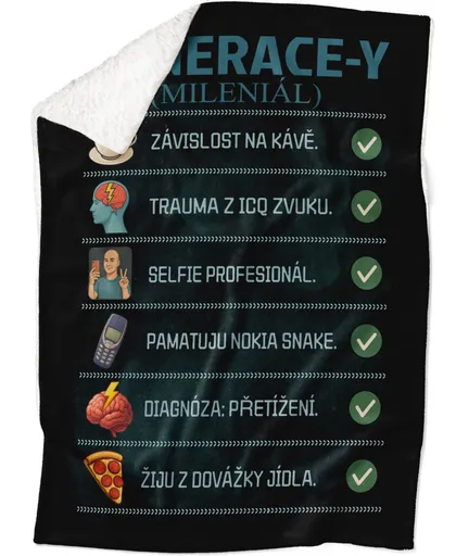 Deka Generace Y – nastavení (Podšití beránkem: ANO)