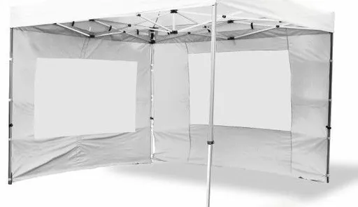 Garthen PROFI 431 Sada 2 bočních stěn pro zahradní altán 3 x 3 m - bílá