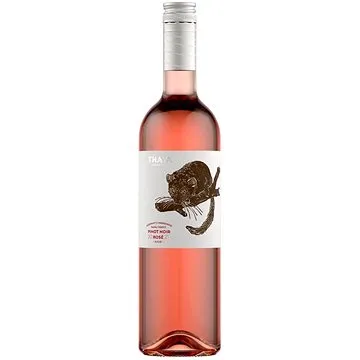 THAYA Pinot Noir rosé pozdní sběr 2021, 0,75 l (8594173254909)