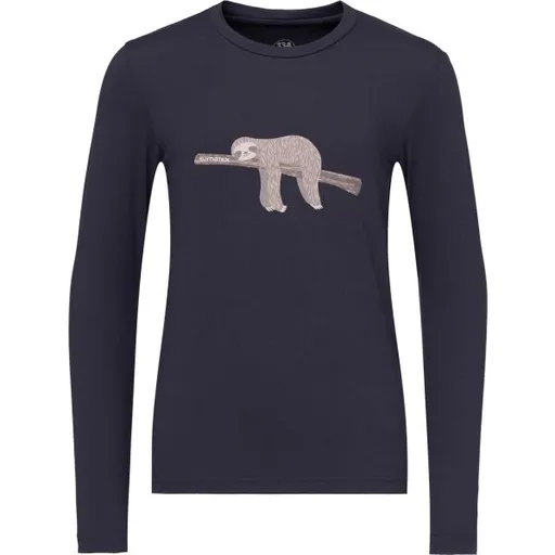 Klimatex TAMBORA Dětské funkční triko s dlouhým rukávem, černá, velikost