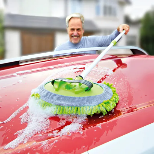 Teleskopický mop na mytí auta 2 v 1