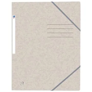 OXFORD desky A4 s gumičkou, pastelově šedé (400116328)