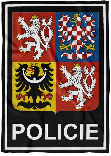 Deka Policejní erb (Podšití beránkem: NE)