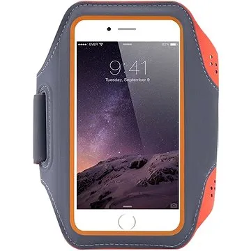 Mobilly Sportovní pouzdro na ruku oranžové (SPCA6/PR)