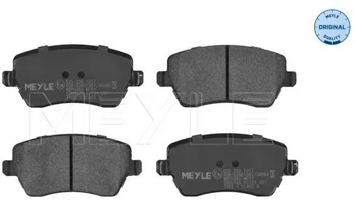 MEYLE Brzdové destičky přední (0252397317)