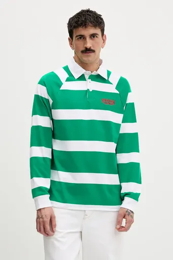 Bavlněné tričko s dlouhým rukávem United Colors of Benetton x Stranger Things