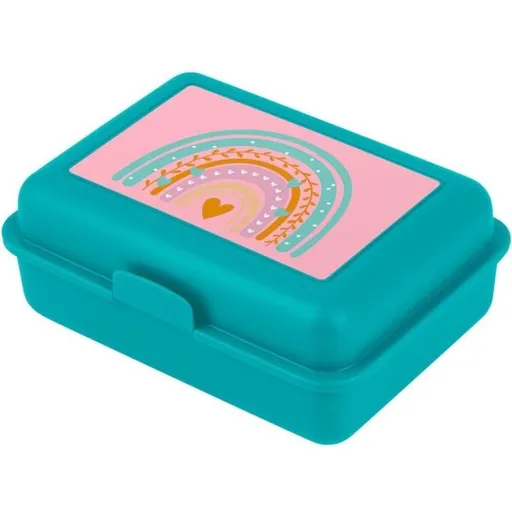 BAAGL DUHA Box na svačinu, tyrkysová, velikost