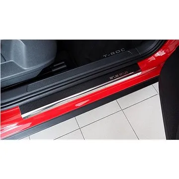 Alu-Frost Kryty prahů-nerez+karbon VOLKSWAGEN T-ROC (29-1890)