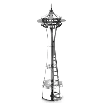 Metal Earth 3D puzzle Space Needle v Seattlu (32309010145)