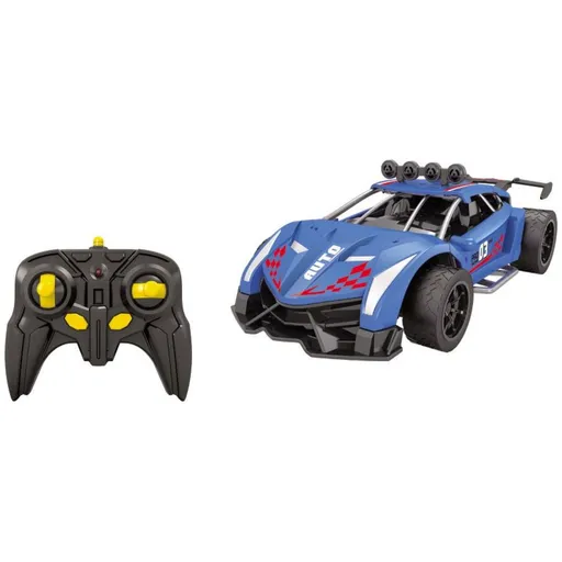 Alltoys RC auto 1 : 14 s mlhovým efektem modré (613)