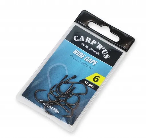 Carp´r´us háčky wide gape - velikost 6