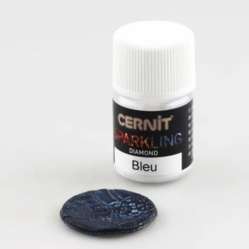 Efektový prášek Cernit 5g – Diamond Blue