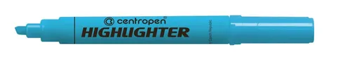 Zvýrazňovač Centropen 8552 modrý klínový hrot 1-4,6mm