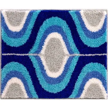GRUND KARIM 18 Koupelnová předložka (malá) 50x60 cm, modrá (B3648-76004)